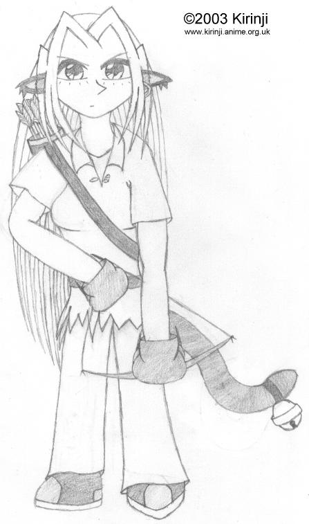 Catgirl Archery