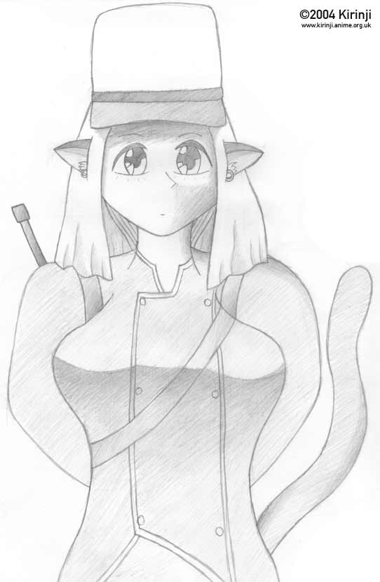 Catgirl in the Foreign Legion